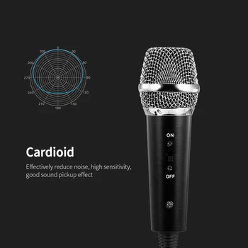 

Karaoke Voice Microphone USB Condenser Microphone Recording Microphone Kit USB Drive-free Microphone with Tripod