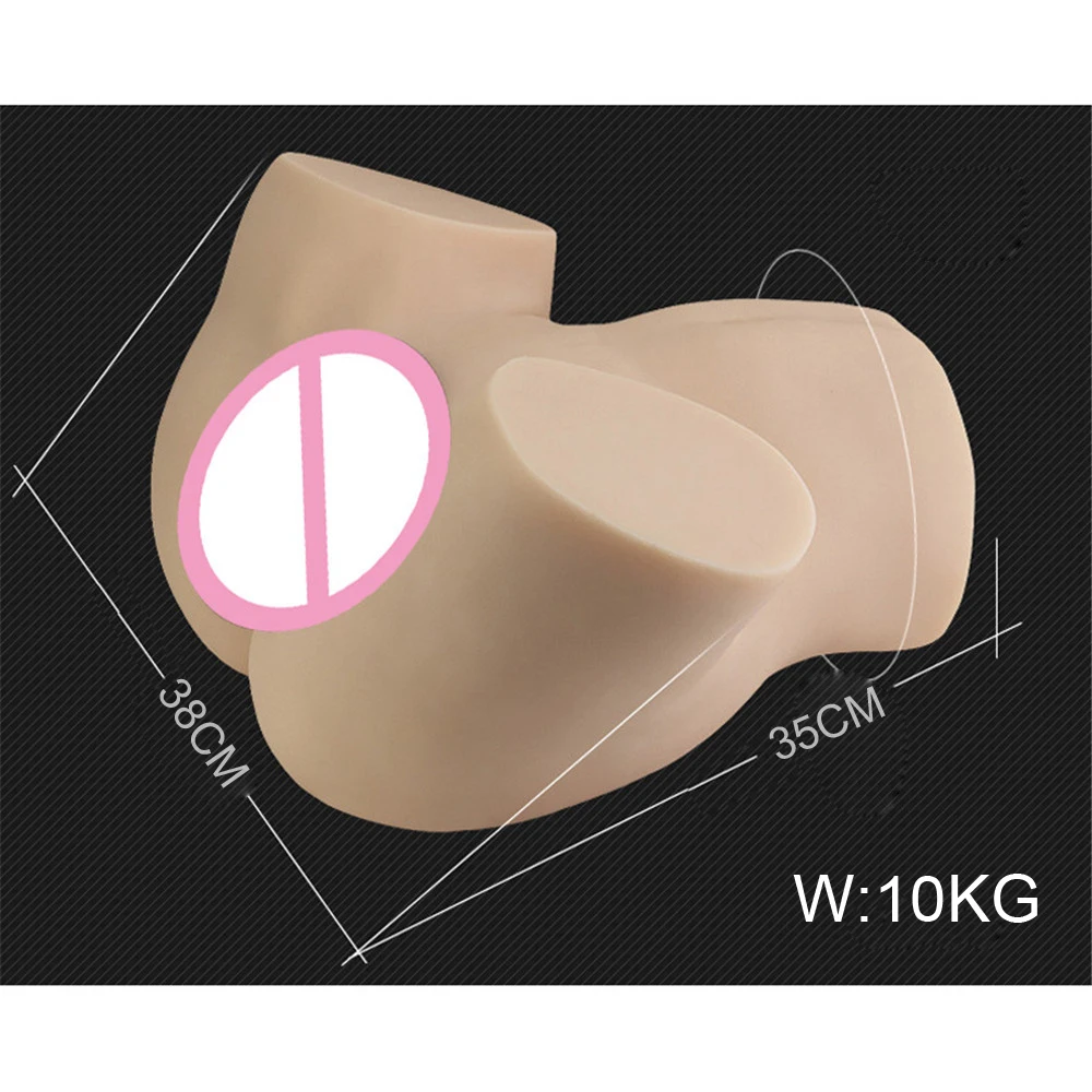 10kg-15kg-Silicone-Big-Ass-3DSex-Doll-Artiflcial-Vagina-Double-Channels-Sex-Toys-For-Men-Male