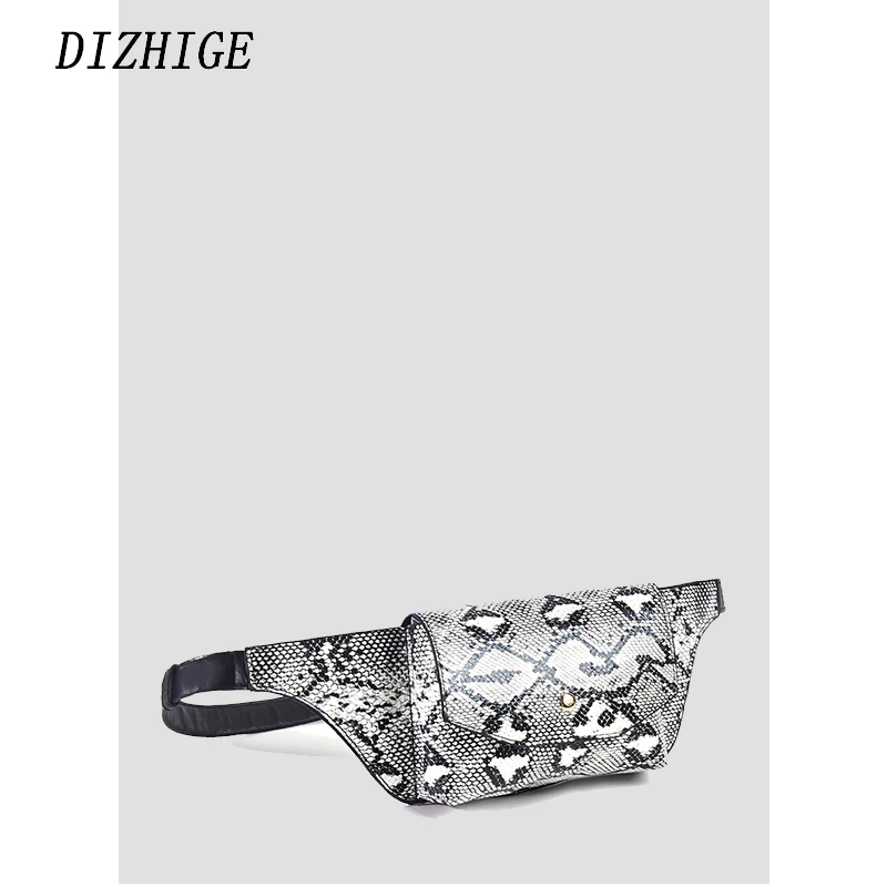 

Serpentine Fanny Pack Waist pack for women luxury handbags Ladies PU Leather Waist Belt Bag women bag designer chest bag purse