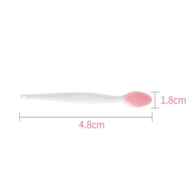 2Pcs Silicone Face Cleaner Brush Exfoliating Blackhead Facial Cleaning Tool FM88