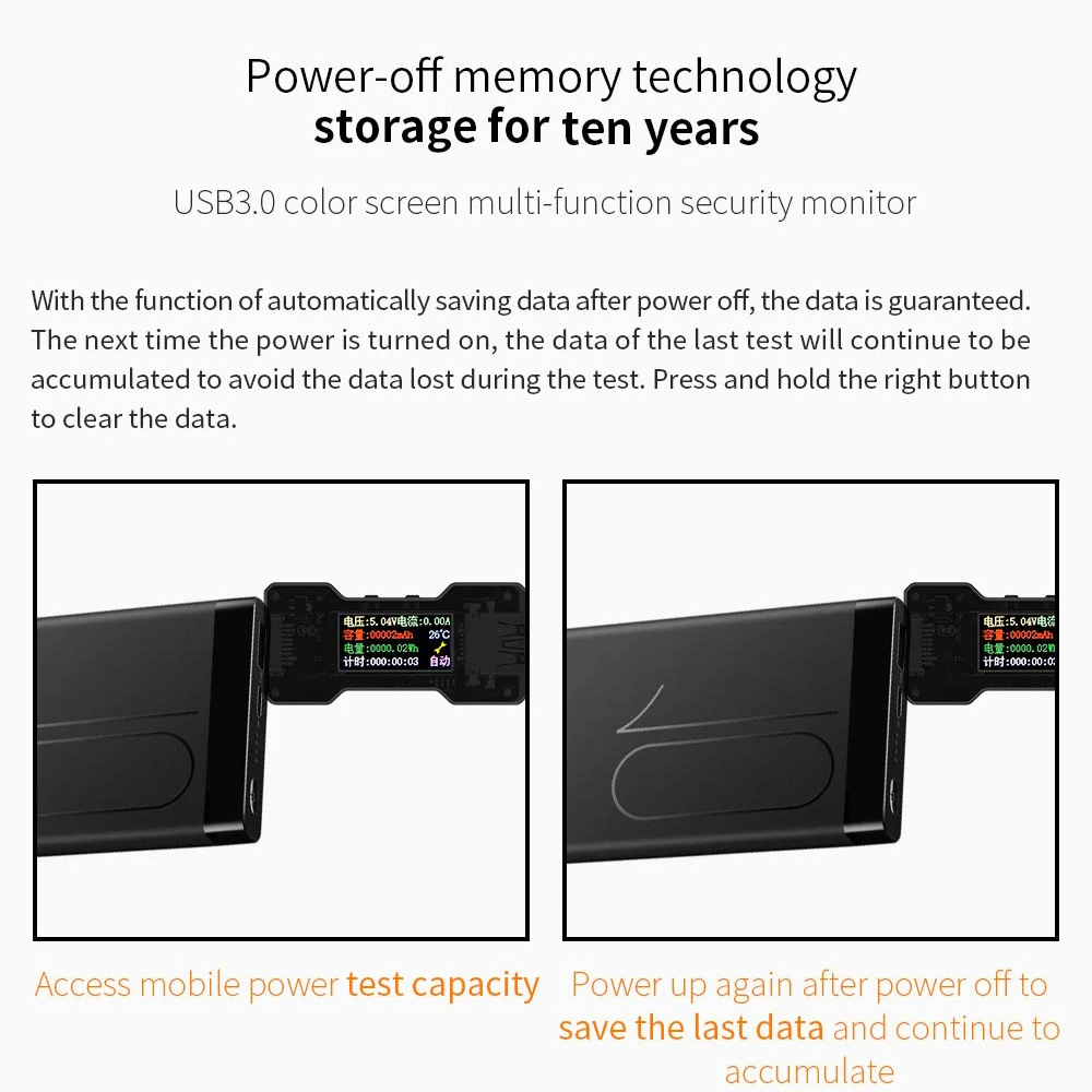 FNB18 USB Тестер DC Цифровой вольтметр Амперметр Вольты ампреметр детектор измеритель мощности зарядное устройство индикатор Тока измеритель напряжения