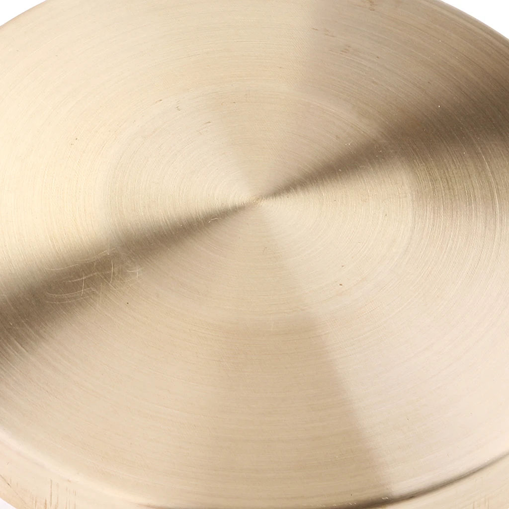 4inch/10cm Music Percussion Hand Gong Cymbal W/ Stick Mallet for Kids Toys