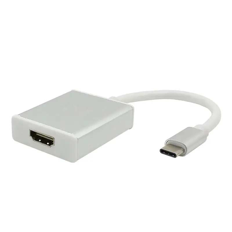 USB 3,1 Тип с разъемами типа C и HDMI конвертер Поддержка 1080p для Macbook Chromebook Тип-C HDMI