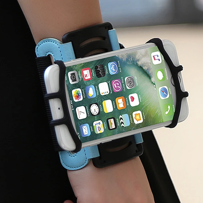 Чехол нарукавник для мобильного телефона с ремешком на запястье бега Apple Android