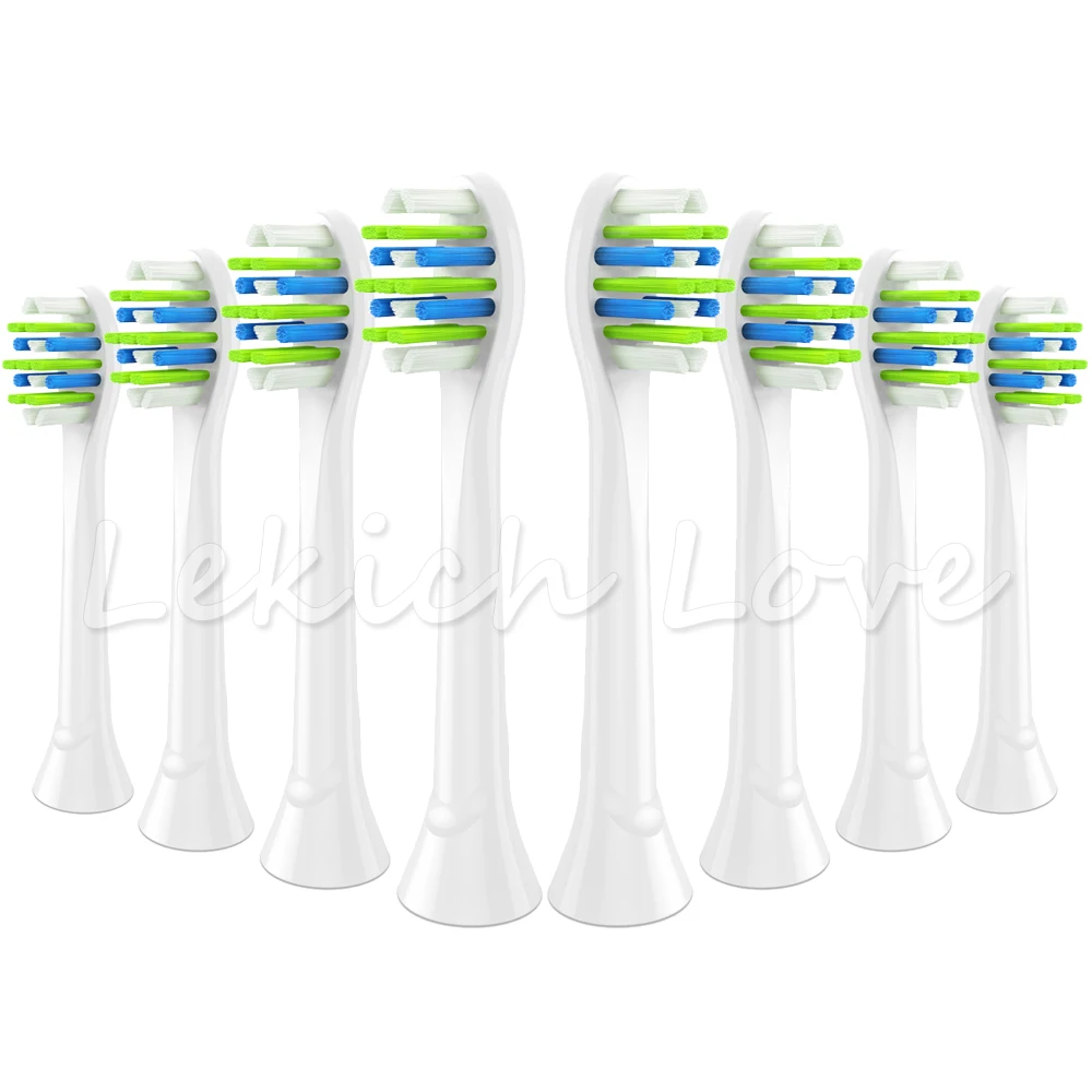 8 насадок для зубной щетки Philips Sonicare подходит 2 серии Flexcare EasyClean Diamond Clean