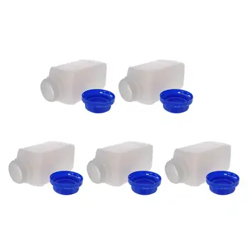 

Hot 1pcs/2pcs/5pcs 1000mL Plastic Sealed Sample Storage Container Translucent/Black/Milk-white Bottle For Solid/Powder/Paste