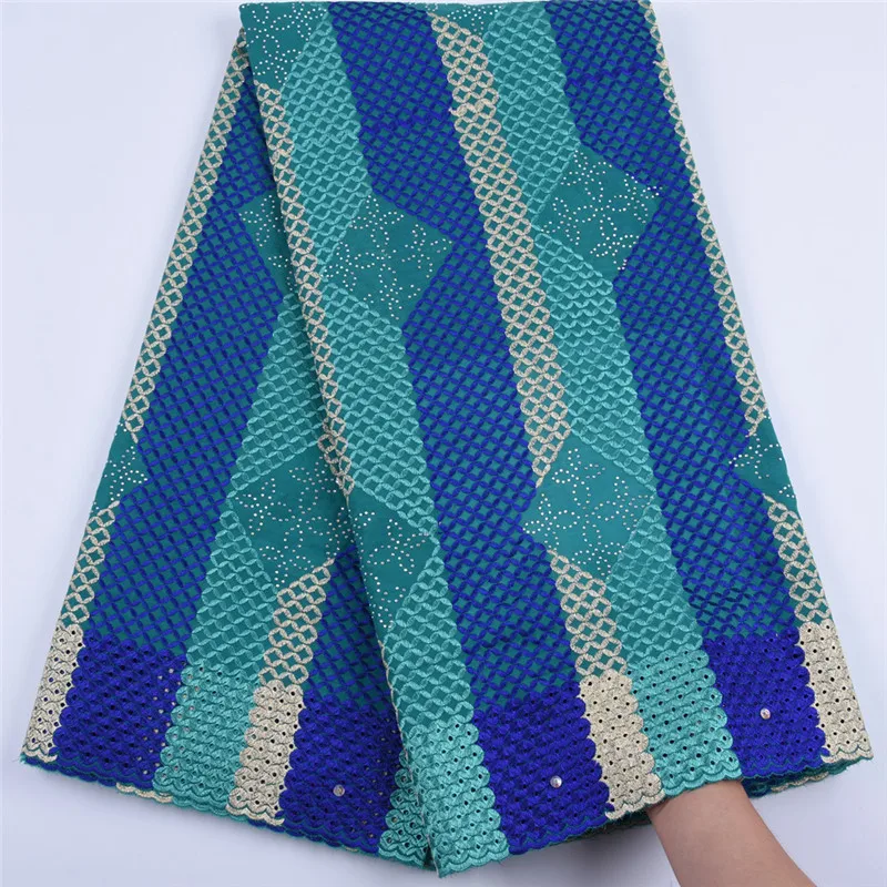 

African Dry Lace Fabrics High Quality 2019 Cotton Voile Lace Fabric Swiss Voile With Stones Swiss Voile Lace In Switzerland