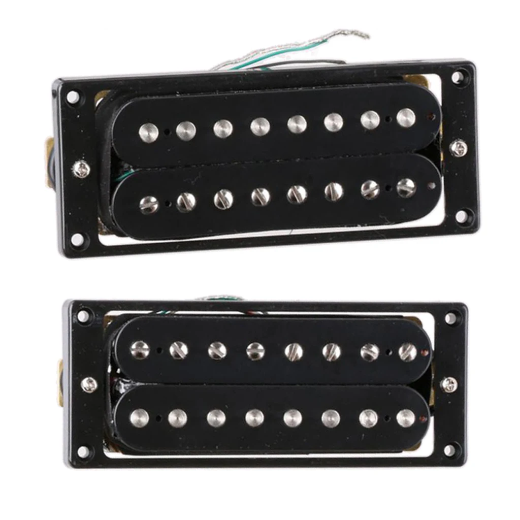 8 струнная электрическая гитара Humbucker Пикап двойная катушка шеи мост