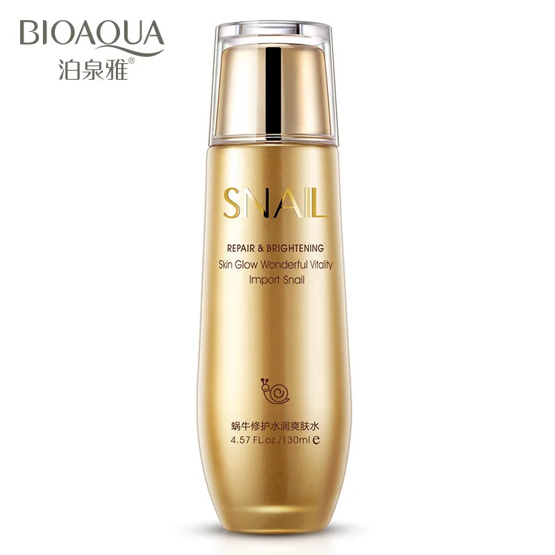 Bioaqua Snail Repair Brightening Skin Glow Wonderful Vitality Face Toners Water Tonico Facial Lotion Moisturizing Skin Care