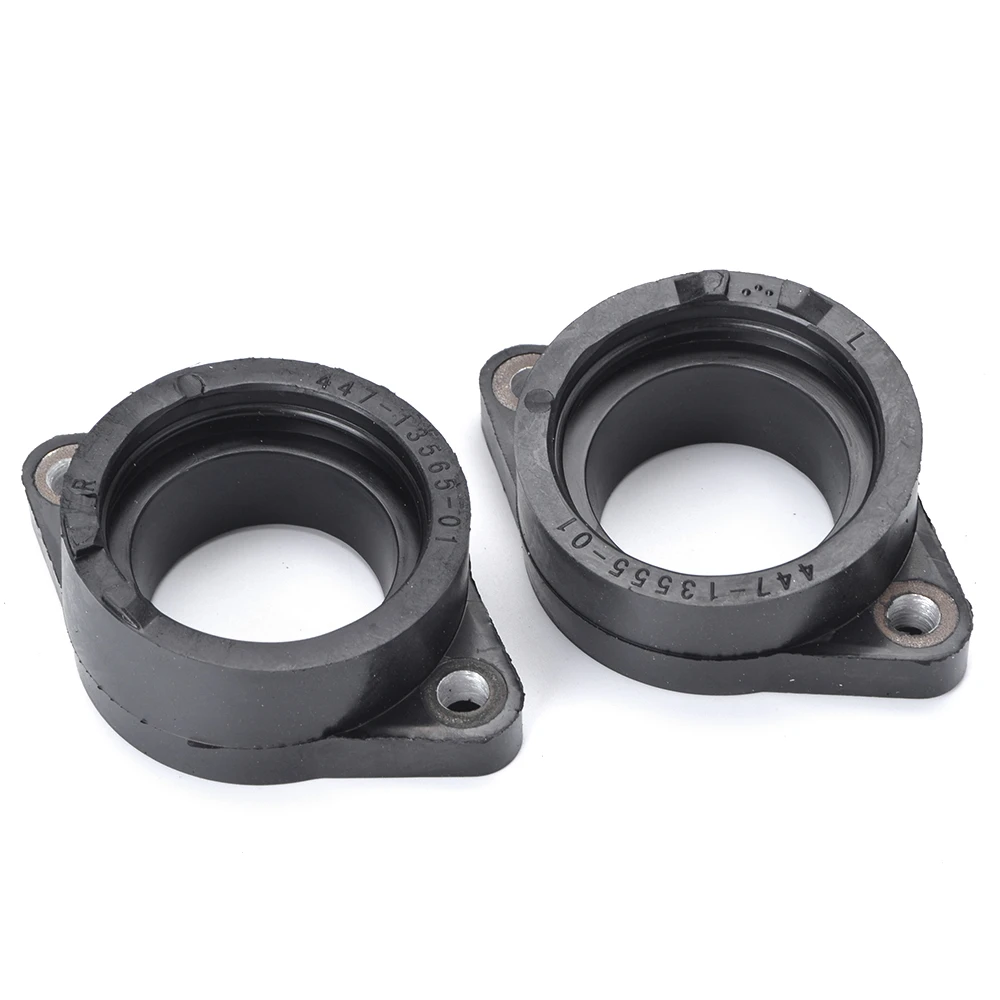 2PCS Motorcycle Carburetor Interface Adapter Intake Insulator Connector For Yamaha XS650 TX650