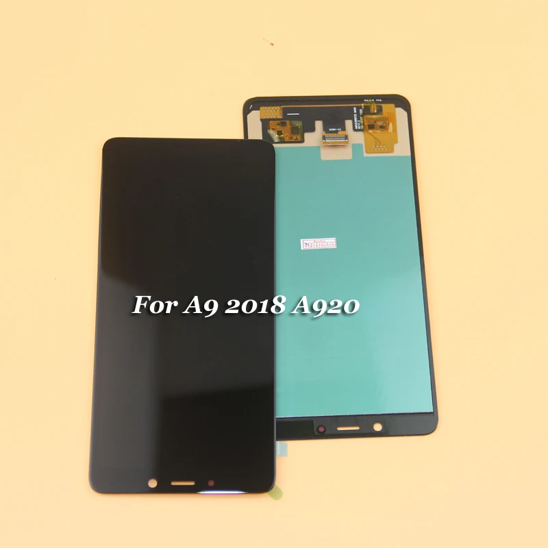 AAA Дисплей для SAMSUNG A920 lcd сенсорный экран дигитайзер Galaxy A9 2018 A920F A920FD дисплей |