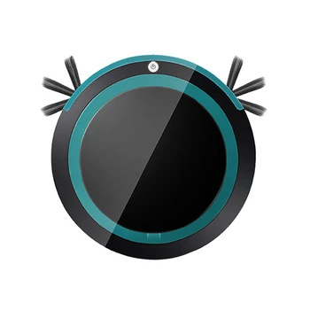 

Automatic Smart Vacuum Cleaner Robot Mopping Sweeping Suction Cordless Auto Dust Sweeper Machine Anti-Drop for Home Cleaning