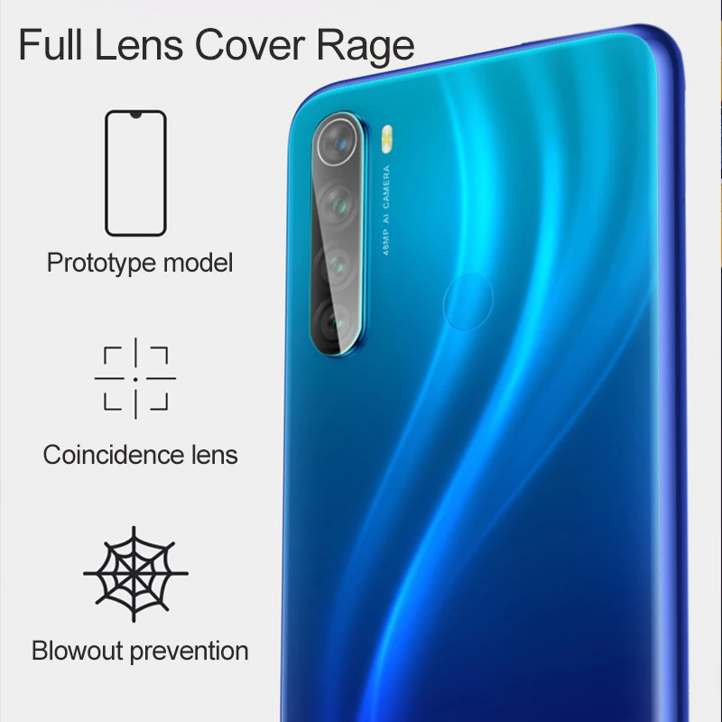 Полное покрытие нано-камера стекло для Xiaomi Redmi Note 8 Pro защита экрана объектива для Redmi Note 8 Pro закаленное стекло Redmi Note 8