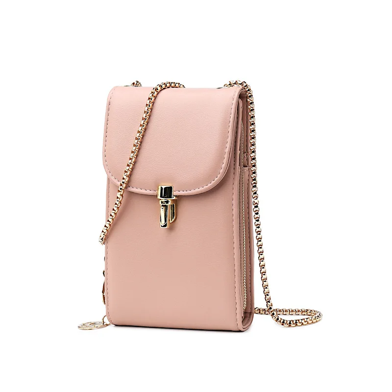 

Amoy Printed Leather Goods New Style Summer Korean-style Phone Coin Purse Shoulder Bag Multi-functional Phone Wallet One-piece B