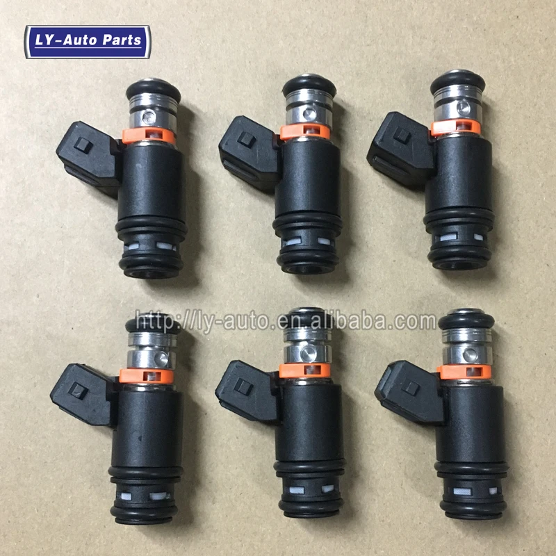 6 шт. 021906031D топливный инжектор для Volkswagen Jetta Golf Gti V6 Afp 1999-2003