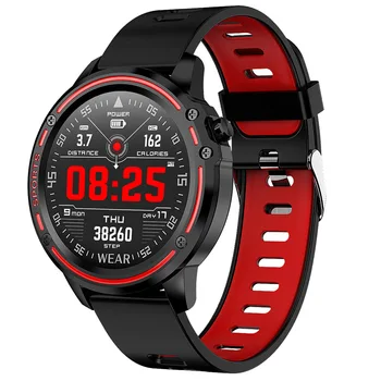 

New L8 Smart Watch IP68 Waterproof Men ECG + PPG Blood Pressure Heart Rate Fitness Tracker sports Smartwatch VS L5 L7