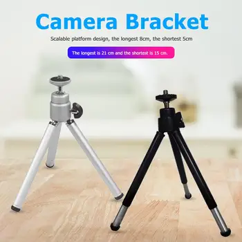 

2-Section Extendable Mini Gorillapod Aluminum Alloy Telescopic Platform Folding Travel Camera Tripod for Logitech C930e C920