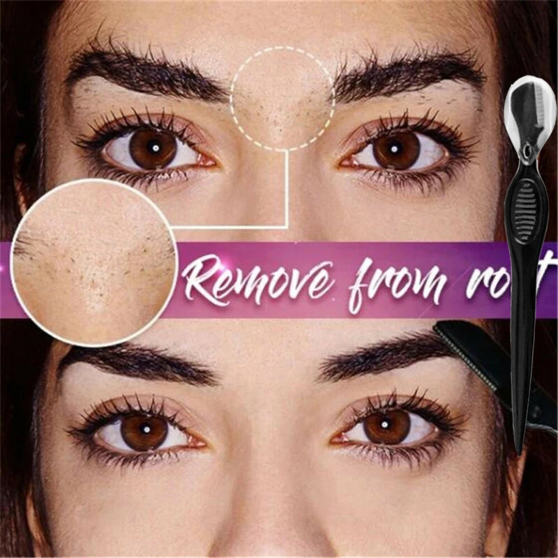 

4/6 pcs mini eyebrow trimmer Razor Knife Shaper Shaver Blade Lip Eyebrow Tweezer Hair Remover Trimmer makeup tool