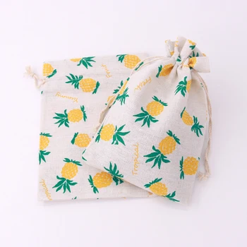 

Customized 10pcs 13x18 cm Christmas Wedding Candy Party Pouch Bag Gifts Jewelry Pouches Storage Gift Bag