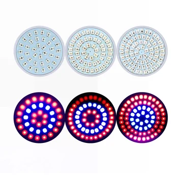 

220V E27/GU10/MR16 Led Plant Bulb Full Spectrum 3W/4W/5W LED Plant Light Grow Lights for Indoor Plants Vegetables Seedlings