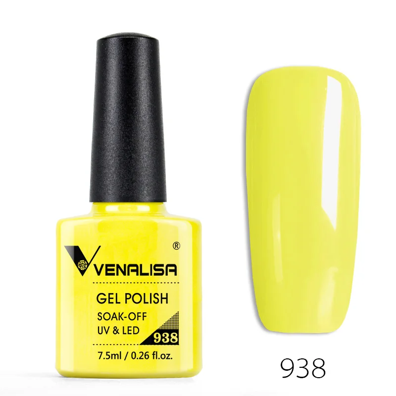 Venalisa Odorless Organic 60-Color UV Gel Nail Polish Collection