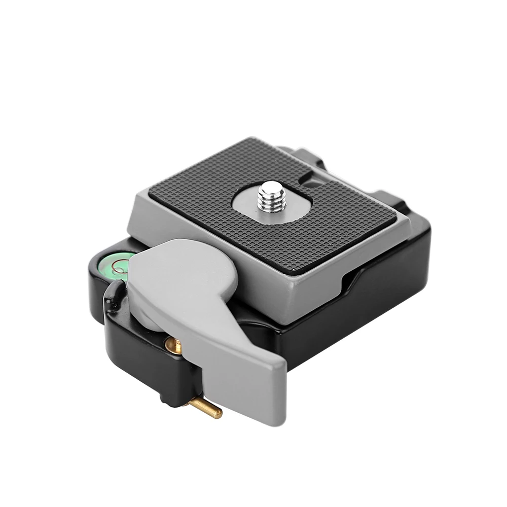 KINGJOY алюминиевый сплав Quick Release Mount Base w/QR Plate Level 1/4 3/" для шариковая головка для трипода монопода для камеры DSLR GoPro
