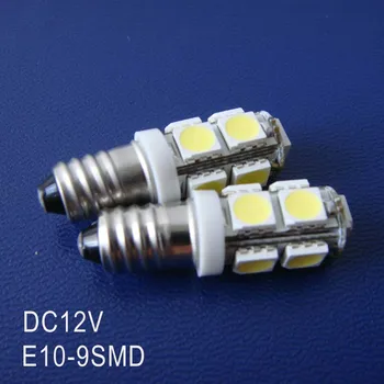 

High quality 12V E10 Led Bulb,E10 Warning Signal 12v,Pilot Lamp,E10 Indicator Lights,E10 Instrument light,free shipping 10pc/lot