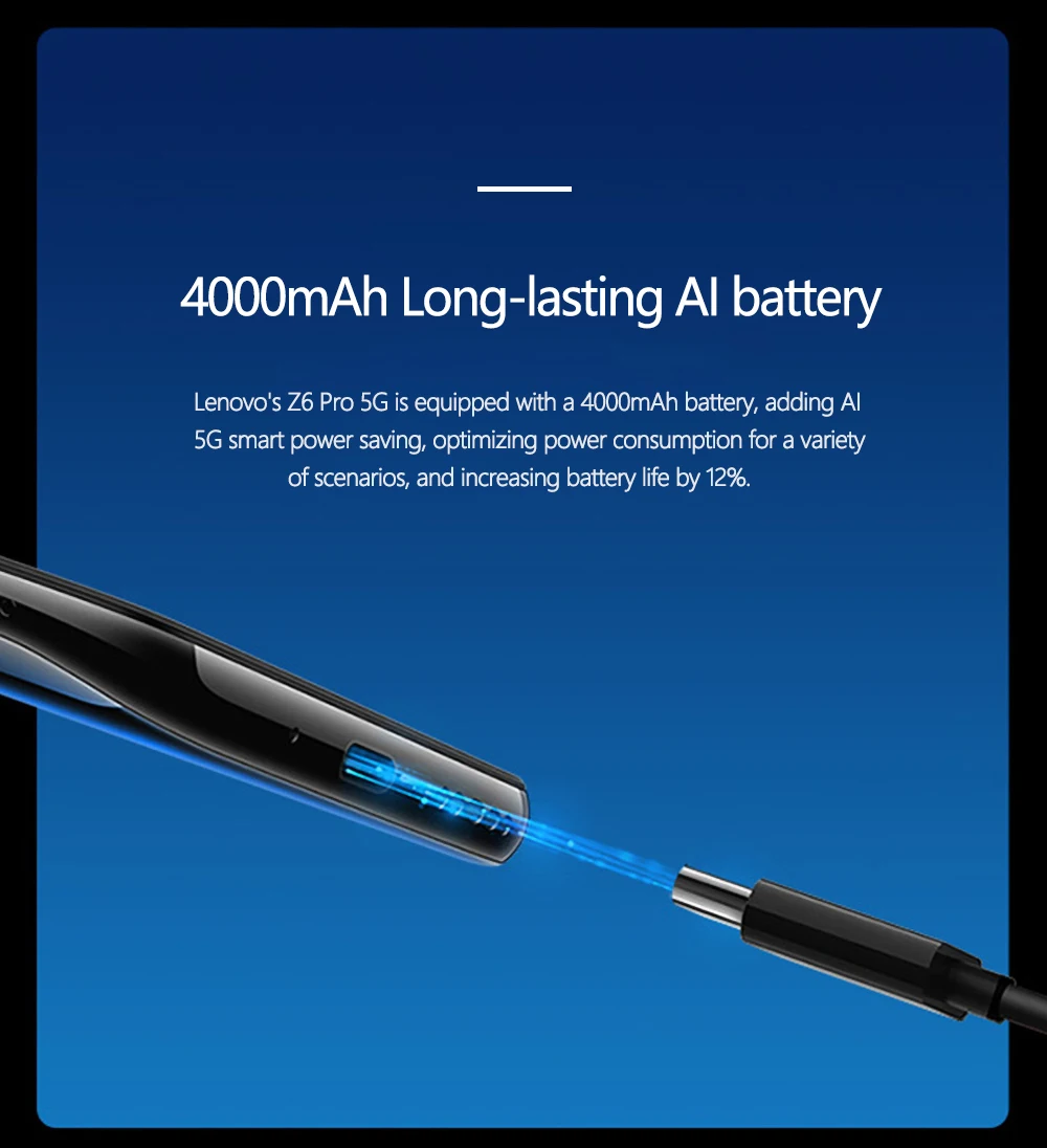 Мобильный телефон lenovo 5G с глобальной прошивкой Z6 PRO 8 Гб 256 Гб 1080*2340 OLED экран телефон 48 миллионов AI четыре камеры Snapdragon 855 4000 мАч