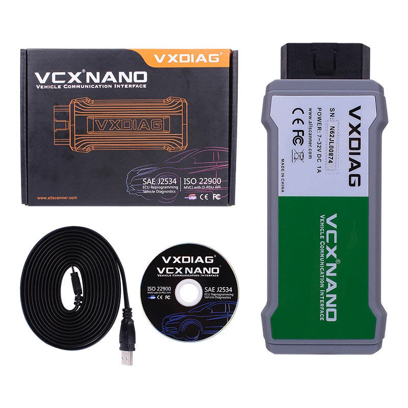 VXDIAG VCX NANO USB SDD For JLR programming