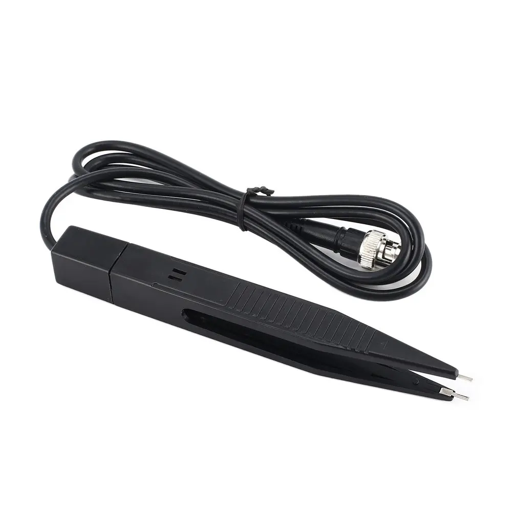 Loestar LA06006 SMD настольная ручка Тестовые провода зажим двойной радиочастотный коаксиальный кабель линия с головка BNC крокодил измерительный тест er