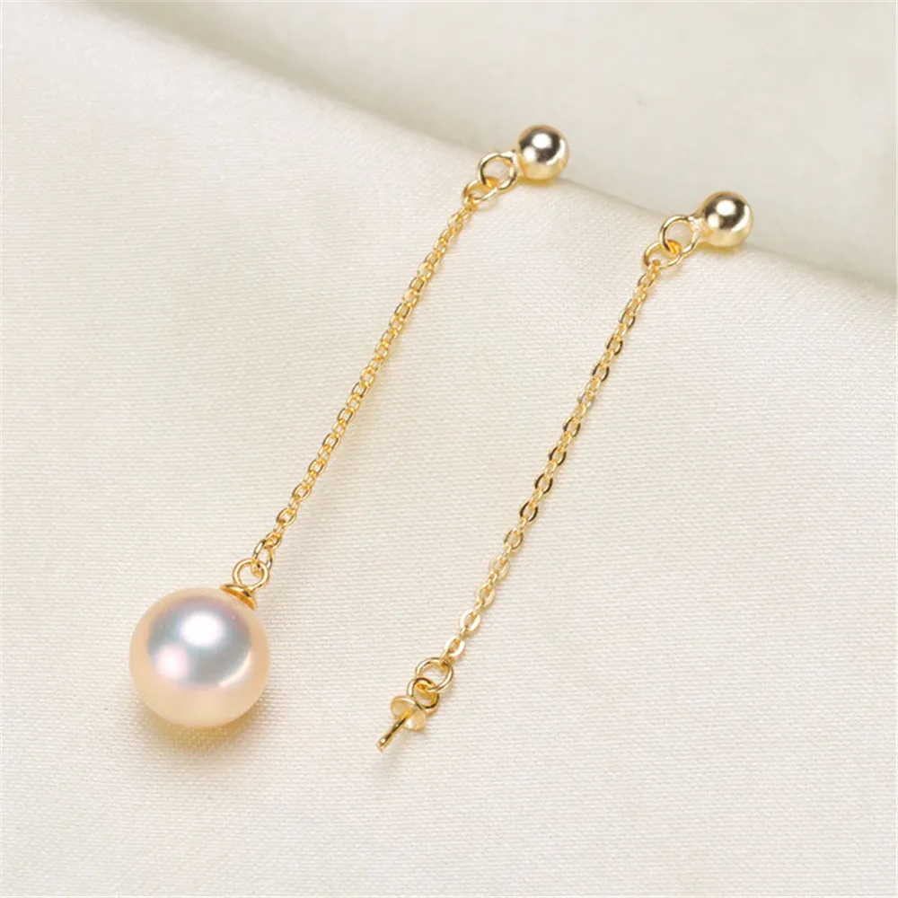 

Earrings Accessories Findings For Women DIY Jewelry Making Handmade Pearl Ear Hook Bail Party 925 Silver Unique