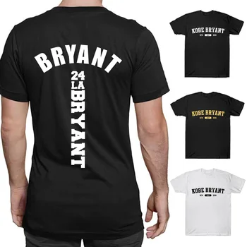

Kobe Bryant T-shirt Summer Hot Sale Cotton Short-sleeved O-neck Loose Tops Men Fashion Clothes Casual Tops Camiseta Masculina