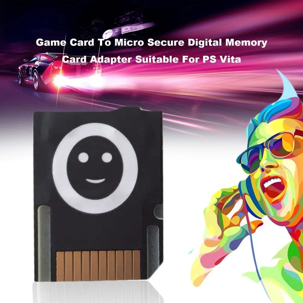 

Card Adapter for PSVita Game Card to Micro SD Card Adapter SD2Vita for PS Vita 1000 2000