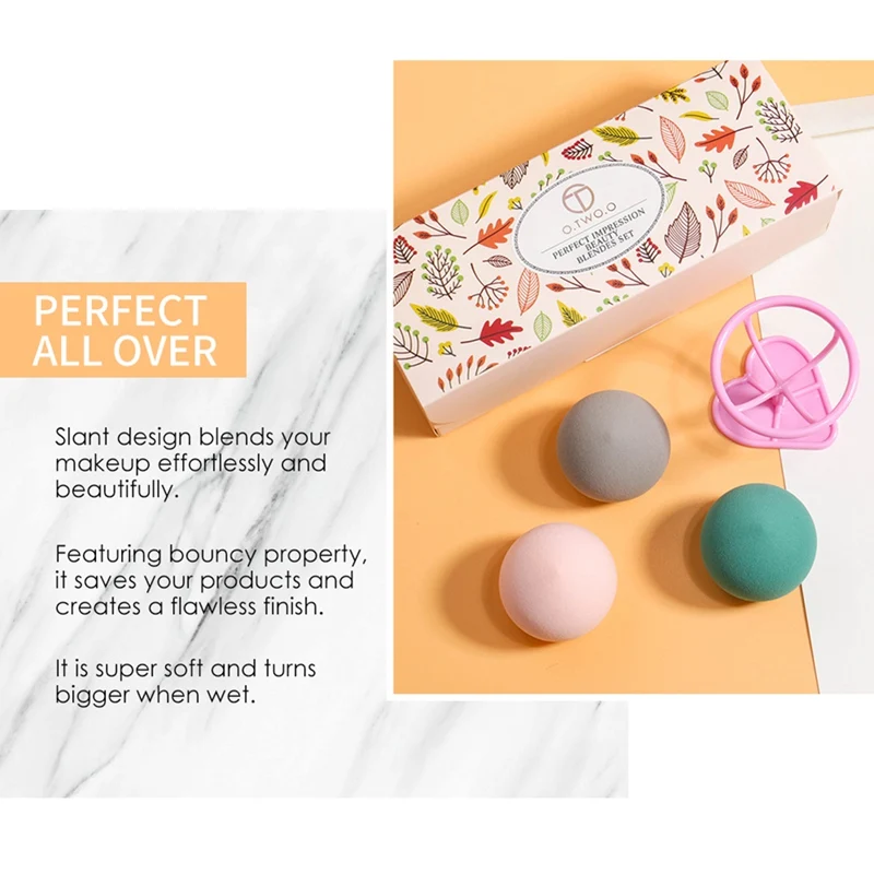 Reusable Makeup Sponge Powder Puff Hydrophilic Makeup Eggs Packed Makeup Tool Cosmetic Puff