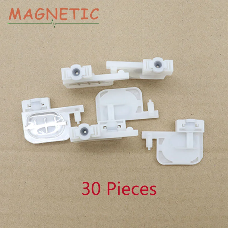 30Pcs small ink Damper square head for Epson R1800 1900 1390 2400 1100 DX4 DX5 printers Eco solvent head for Roland Mutoh Mimaki Print Head