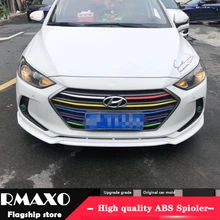 Для hyundai Elantra Body kit спойлер- для Elantra SSK ABS задний спойлер передний бампер диффузор защитные бамперы