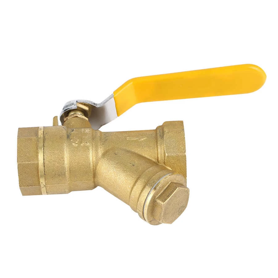 Brass Strainer 3/4 BSPP Female Thread Y Type Brass Strainer Filter Ball Valve for Water Natural Gas Regulation Brass Strainer 3/4 BSPP Female Thread Y Type Brass Strainer Filter Ball Valve for Water Natural Gas Regulation