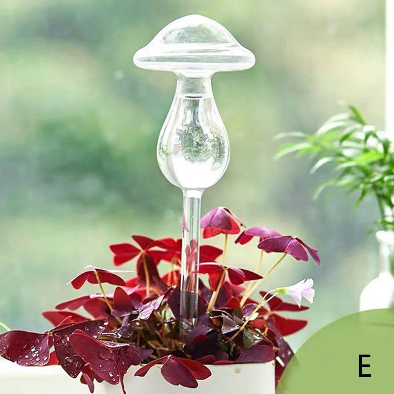 1Pcs Automatic Watering Globe Plant Flower Water Bulbs Animal Shape Glass Home Decor Garden Watering System Self Watering Device 