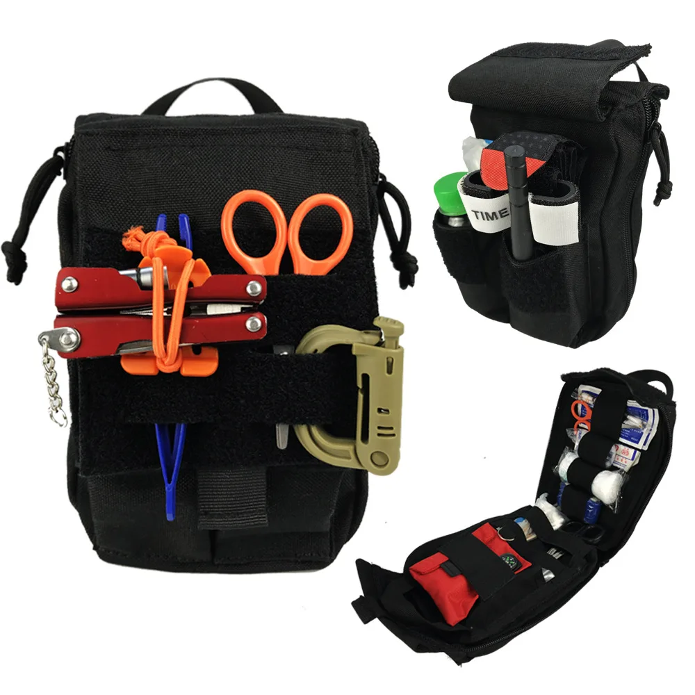 

Tactical Medical Kit Waterproof Outdoor Tactical Waist Pack Combination Commuter Bag Open Country Survival Kits Module Bag