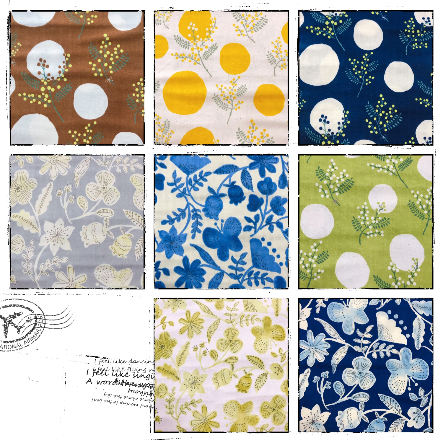 

Pure cotton patchwork head cloth imported from Japan KOKA printing cloth double-layer cotton gauze head tablecloth baby