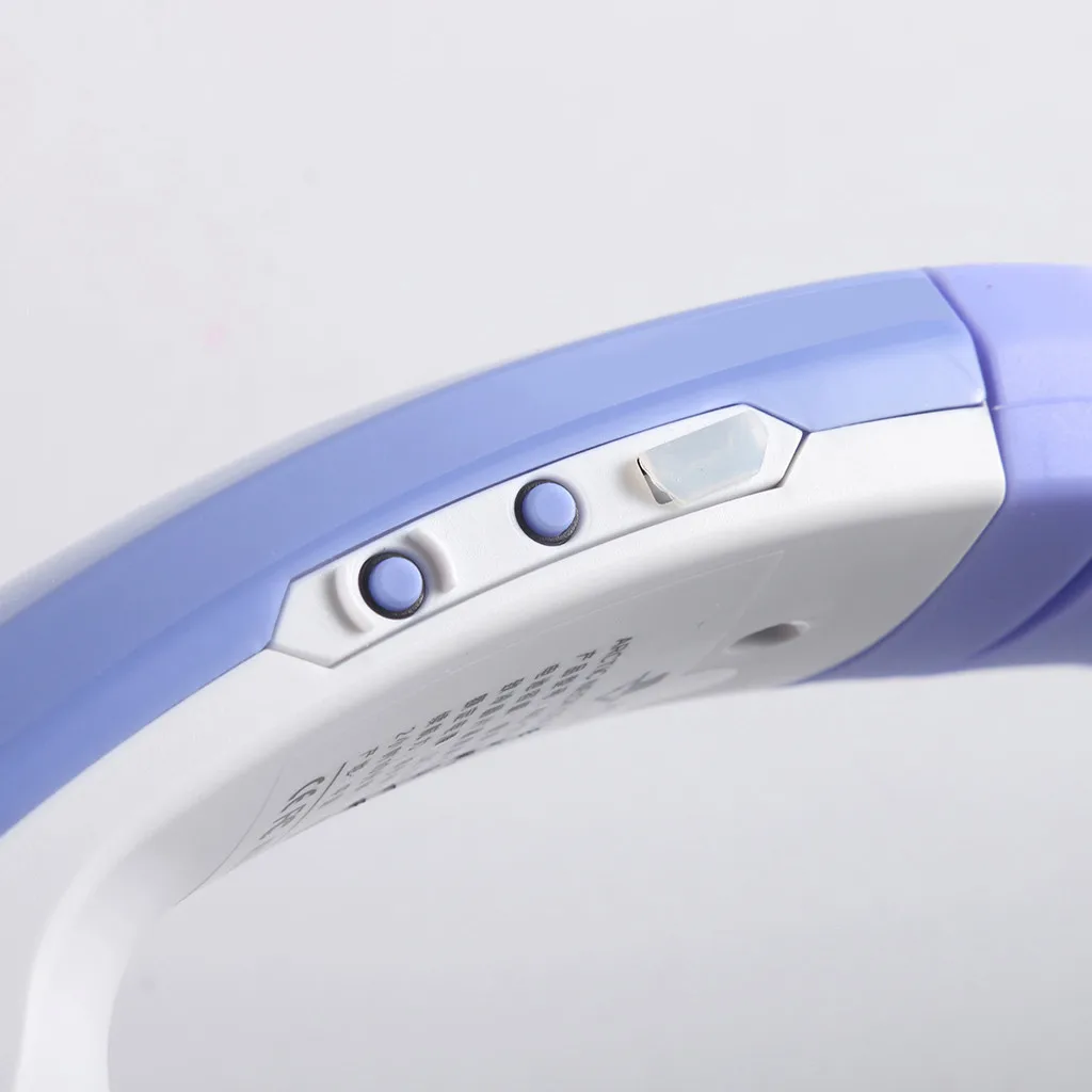 Mini ice film USB air conditioner fan Physical Cooling Travel Hanging Neck Cooler Earphone Design Sport Smart Fan hot essential