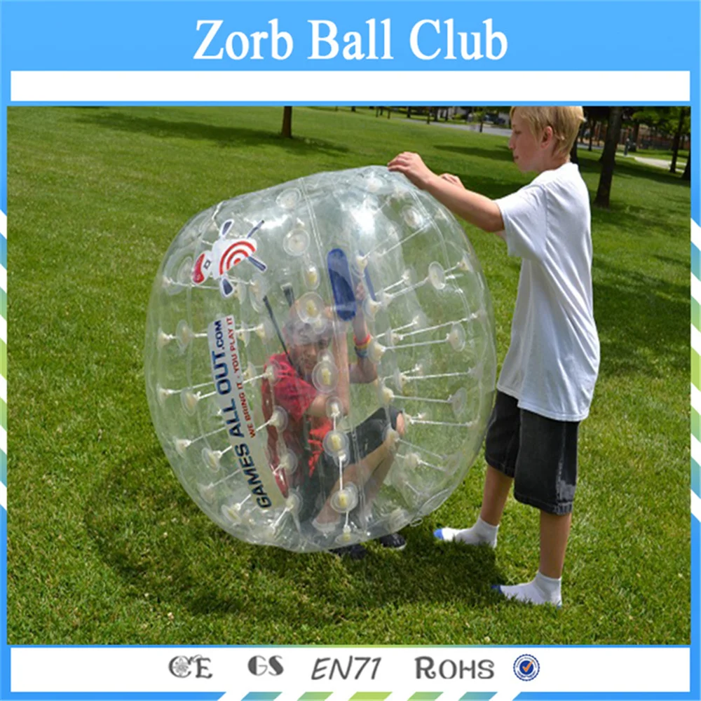 Free Shipping Exciting Body Game 0.8mm Tpu Soccer Bubble, Bubble Ball