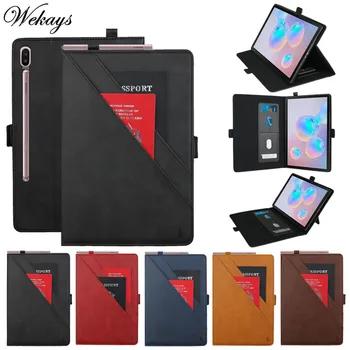 

Cover Coque For Samsung Tab S6 10.5 inch T860 Bussiness Leather Case For Samsung Galaxy Tab S6 10.5" T860 T865 2019 Covers Cases
