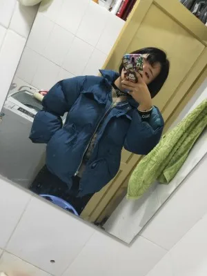 Женское зимнее пальто в Корейском стиле, ультра толстое, с подкладкой, Ulzzang, одноцветное, с карманами, на талии, с подкладкой, повседневное пальто, куртка, ткань