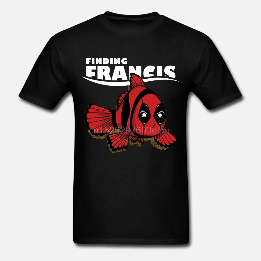 検索フランシスおかしいデッドプールピエロ対象魚文字パターンの男性と女性の Tシャツ半袖 Aliexpress