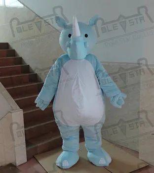 

quality rhino mascot costumes cartoon huge wild animals mascot design