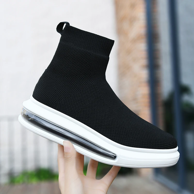 

Women Brand Running Shoes Girls Cushion Ankle Boots Female Breathable Light Sports Shoes Walking Platform Sneaker for Women Girl