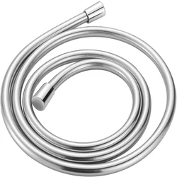 Bathroom Hand Held Long Shower Hose Replacement,360 Degree Free Rotation And Not Kink Shower Faucet Hose Extension,Black