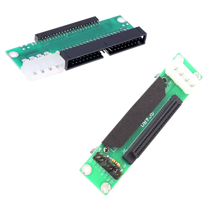AU42-3 5 дюйма IDE/SATA Мужской до 2 Женский карты с SCSI SCA 80Pin для 68Pin женский ультра II/III LVD-SE