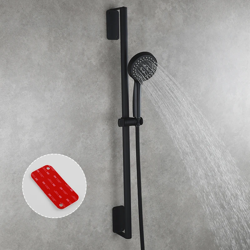 Black Shower Set